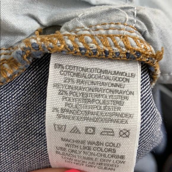 Free People Mid-Rise Skinny Dark Wash Jeans - Picture 3 of 4